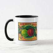 Mug Hood River Apple Crate Label Hood River, OU (Gauche)