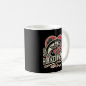 Mug Hooked On You - Saint Valentin Pêche (Devant droit)