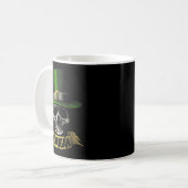 Mug Hooligan Skull Funny Iri-shirt (Devant gauche)
