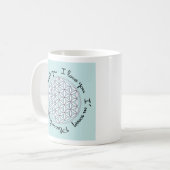 Mug Ho'oponopono & Fleur de la vie (Devant gauche)