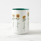Mug Ho'oponopono Sunflowers Mug, 15 oz (Centre)