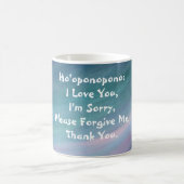 Mug Ho'oponopono tasse-bleu (Centre)