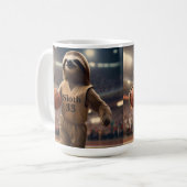 Mug Hoops and Hangs : Le Slam Dunking Sloth, (Devant gauche)