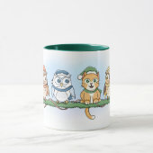 Mug Hoot est-ce que c'est bizarre ? Chouettes de Noël  (Centre)