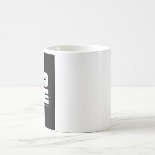 Mug Hope & birds – typographie bold (Centre)