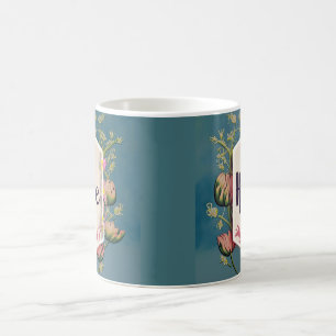Mug Hope Blooms - Typographie Florale Élégante