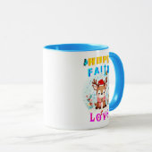 Mug Hope Faith Love (Devant droit)