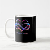 Mug Hope Love Fibromyalgia Awareness 2 (Gauche)