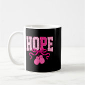 Mug Hope Pink Ribbon Gants en boîte Cancer du sein ros (Gauche)