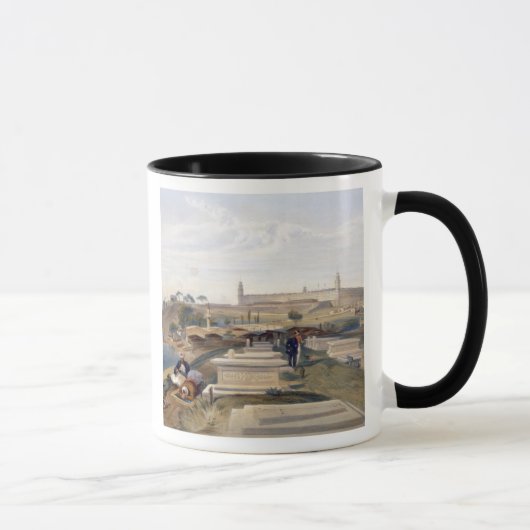 Mug Hôpital et cimetière, Scutari, plat 'du Se (Droite)