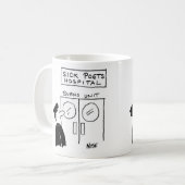 Mug Hôpital Sick Poètes (Devant gauche)