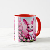 Mug Hoppin' Good Morning : Coupe du lapin à thème (Devant droit)