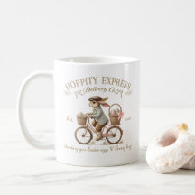Hoppity Express Bunny Delivery Vintage Art