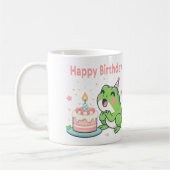 Mug Hoppy Anniversaire Désirs : Adorable Grenouille Mu (Gauche)