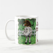 Mug Horaire de la fête Appaloosa Horse (Gauche)