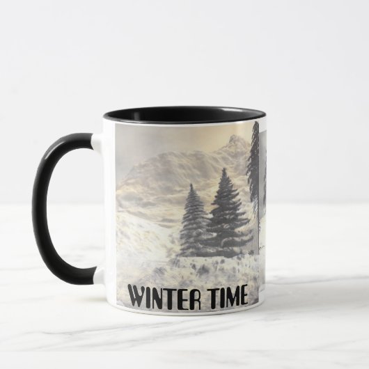 MUG HORAIRE D'HIVER (Gauche)