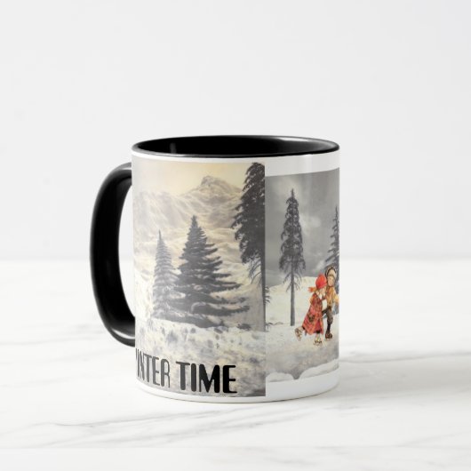MUG HORAIRE D'HIVER (Devant gauche)