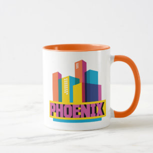 Mug Horizon au néon de Phoenix, Arizona