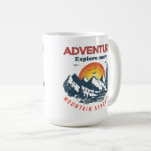 Mug Horizon aventure : Retro Mountain Expédition (Devant droit)