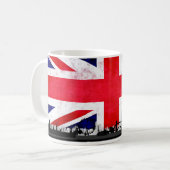 Mug Horizon BRITANNIQUE de ville de drapeau de Londres (Devant gauche)