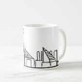 Mug Horizon de Baltimore (Devant droit)