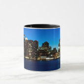 Mug Horizon de Boston avec la lune (Centre)