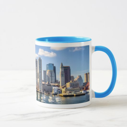 Mug Horizon de Boston de bord de mer (Droite)