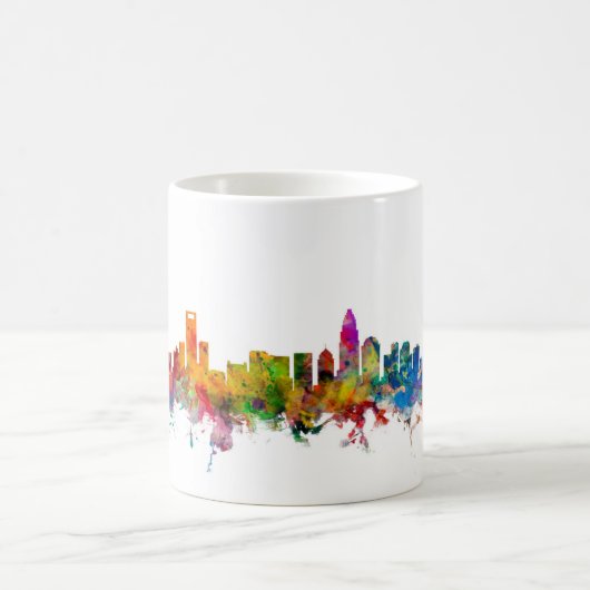 Mug Horizon de Charlotte la Caroline du Nord (Centre)