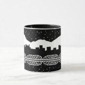 Mug Horizon de Chatt noir et blanc (Centre)