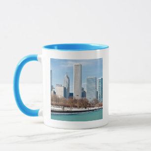 Mug Horizon de Chicago à travers le lac Michigan