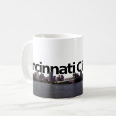 Mug Horizon de Cincinnati avec Cincinnati dans l'abov (Devant gauche)