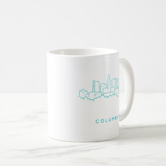 Mug Horizon de Columbus, Ohio (Devant droit)