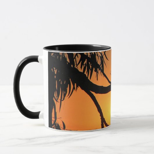 Mug horizon de coucher du soleil Musique (Gauche)
