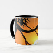 Mug horizon de coucher du soleil Musique (Devant gauche)
