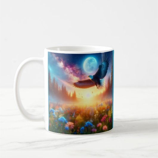 Mug Horizon de l'aube de l'aigle (Gauche)
