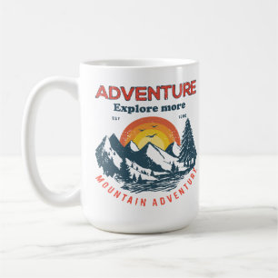 Mug Horizon de l'Aventure : Expédition Rétro Montagne