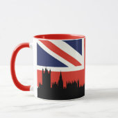 Mug Horizon | de Londres le drapeau britannique (Gauche)
