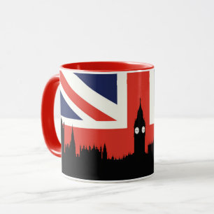 Mug Horizon   de Londres le drapeau britannique