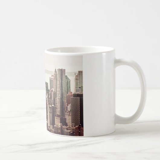 Mug Horizon de Lower Manhattan - vue de Midtown (Droite)