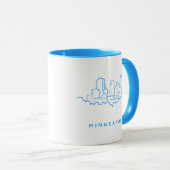 Mug Horizon de Minneapolis, Minnesota (Devant droit)