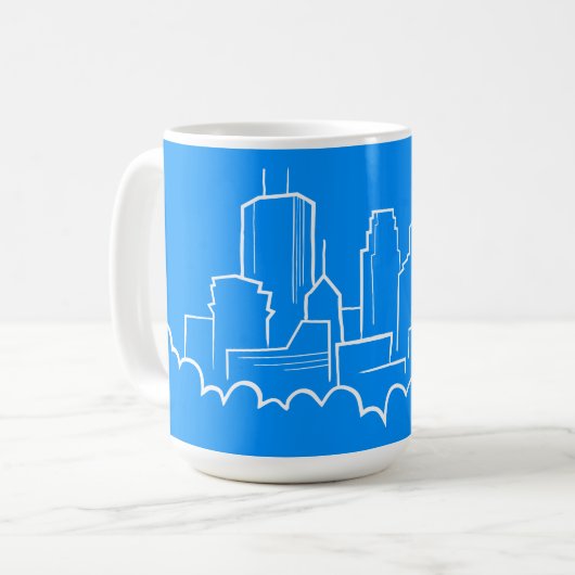 Mug Horizon de Minneapolis, Minnesota (Devant gauche)