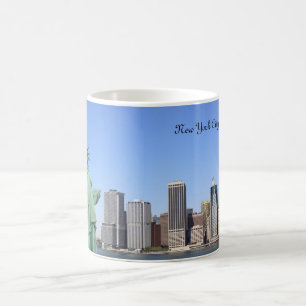 Mug Horizon de New York City et la statue de la
