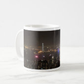Mug Horizon de nuit de Hong Kong (Devant gauche)