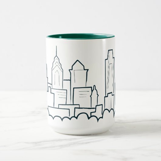 Mug Horizon de Philadelphie Pennsylvanie (Centre)
