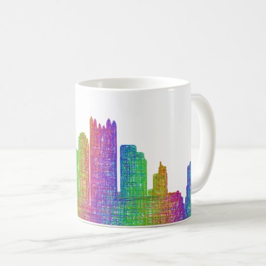 Mug Horizon de Pittsburgh (Devant droit)