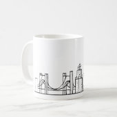 Mug Horizon de Pittsburgh (Devant gauche)