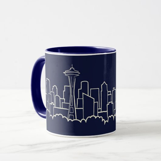Mug Horizon de Seattle (Devant gauche)