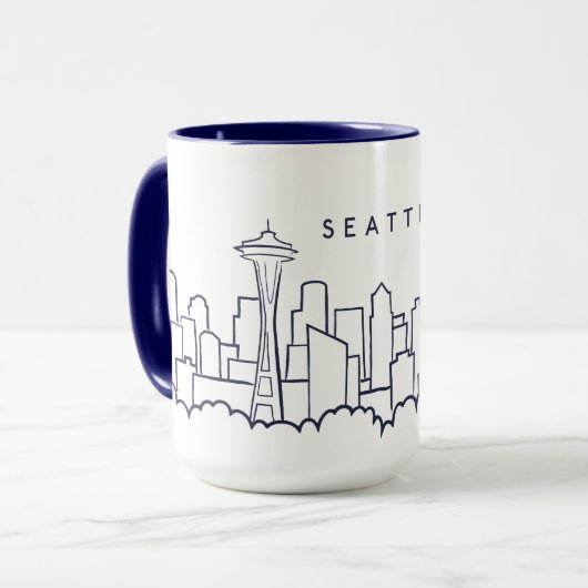 Mug Horizon de Seattle (Devant gauche)