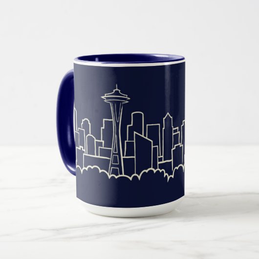 Mug Horizon de Seattle (Devant gauche)