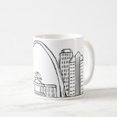 Mug Horizon de St Louis (Devant droit)